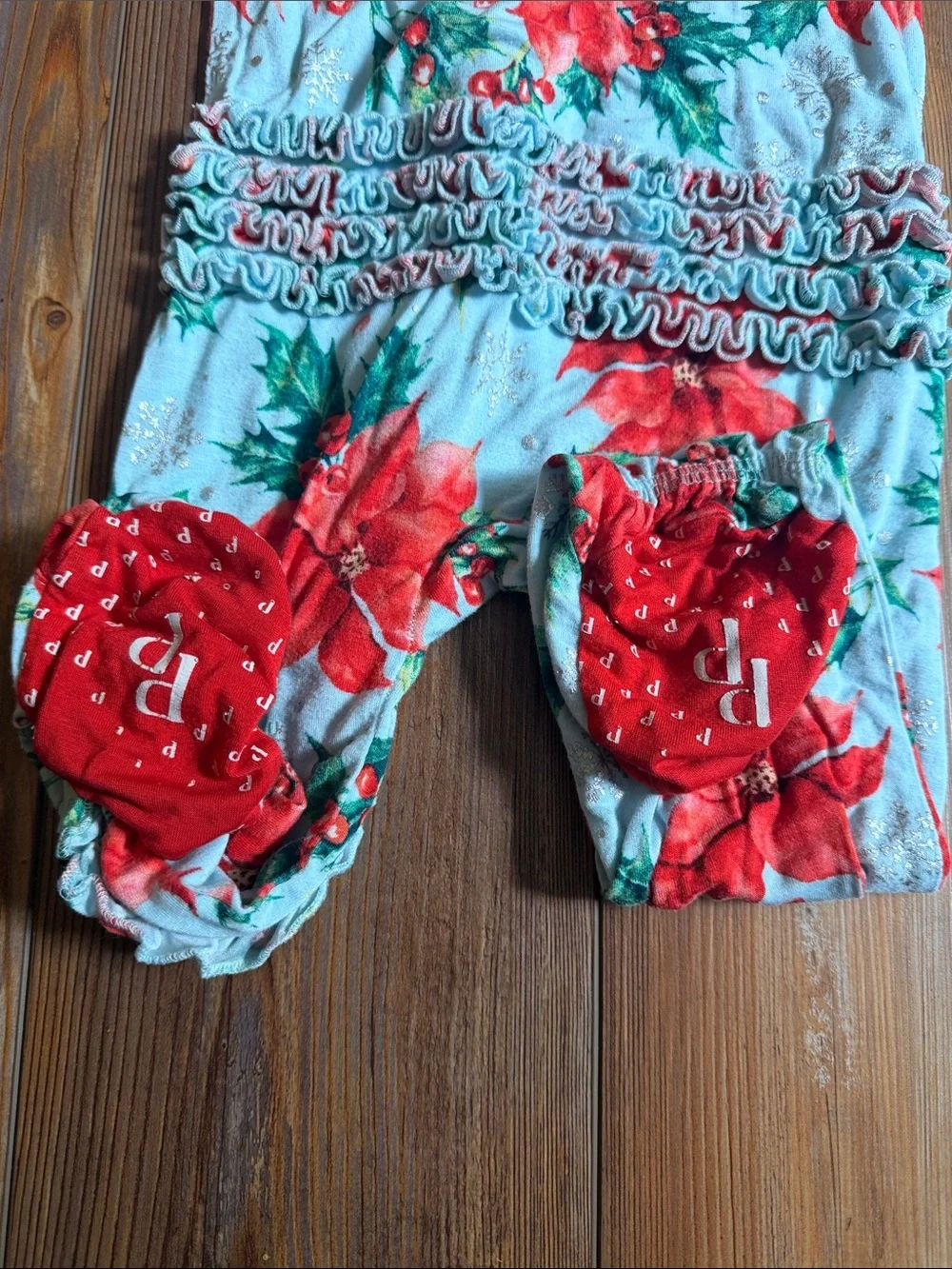Posh Peanut Holiday Christmas Winter Convertible Sleeper 18-24 Months